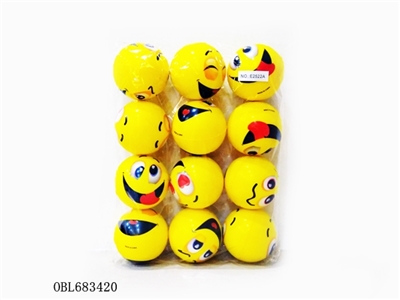 Many different expressions of PU ball 12 only 2.5 inches - OBL683420