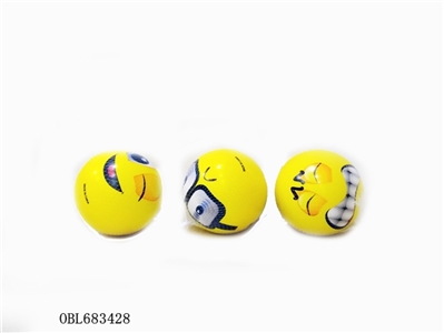 Many different expressions of PU ball 6 inches - OBL683428