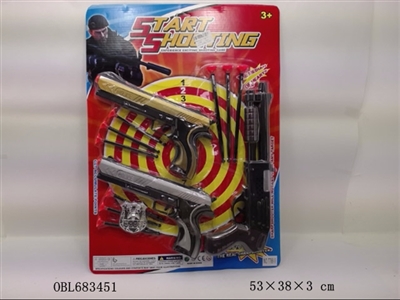 The needle gun police set - OBL683451