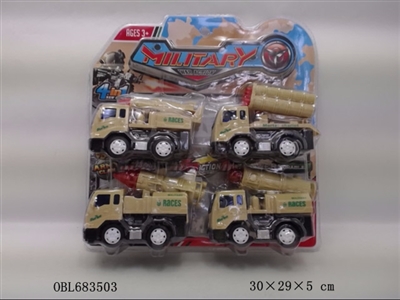 Real color inertial military vehicle - OBL683503