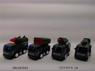 Real color inertial military vehicle - OBL683504