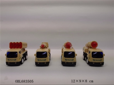 Real color inertial military vehicle - OBL683505