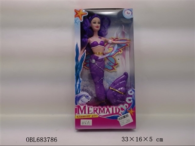 11.5寸灯光美人鱼+翅膀 - OBL683786