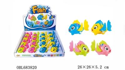 Chain on cartoon fish / 16 - OBL683820