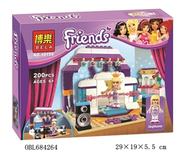 小女孩积木系列 - OBL684264