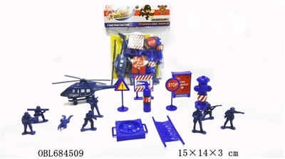 The police set in English - OBL684509