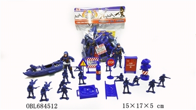The police set in English - OBL684512