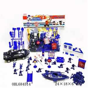 The police set in English - OBL684514