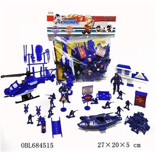 The police set in English - OBL684515