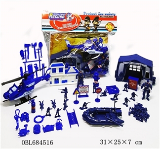 The police set in English - OBL684516