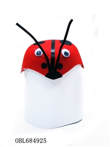 Nude beetle hat - OBL684925