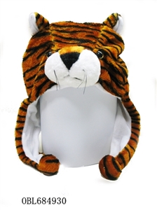 The tiger plush hat - OBL684930
