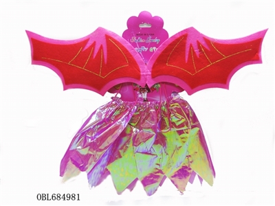 Non-woven two-piece wings and skirt - OBL684981
