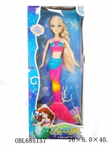 The blond long plait mermaid lights - OBL685157