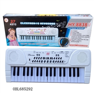 37 key with a single horn label white power/USB - OBL685292