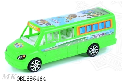 Solid color inertia cartoon bus - OBL685464