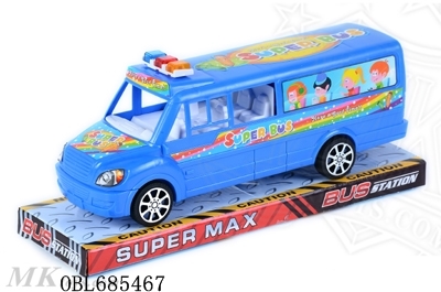 Solid color inertia school bus car - OBL685467