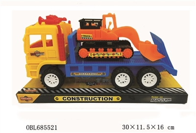 Inertial truck pulling the cart - OBL685521