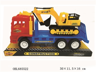 Inertial drag mining car truck - OBL685522