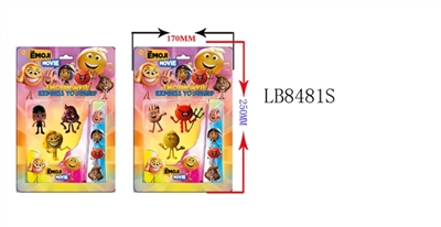 2 inch face doll in three CARDS (2) bulk - OBL685689