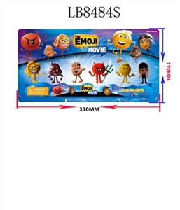 2 inch expression in figures 6 CARDS (1) bulk - OBL685692