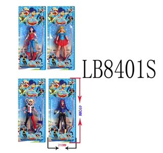 10 inch super heroine single doll accessories CARDS stored there were lights (4) recorded in bulk - OBL685714