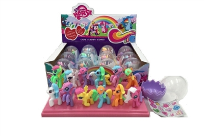 High-end display box 12 eggs in plastic Ma Baoli with stickers Multicolor conventional - OBL685858