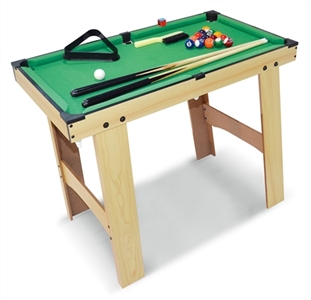 Wood grain pool table - OBL685993