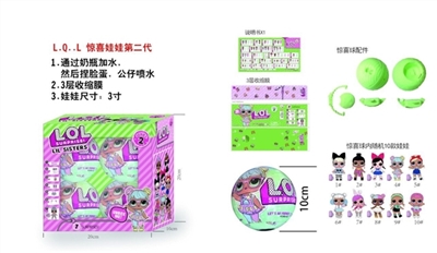 Surprise a color box (4) the doll - OBL686238