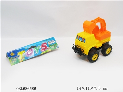 Inertia of solid color construction vehicles - OBL686586