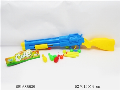 Solid color EVA soft play table tennis with bowling - OBL686639