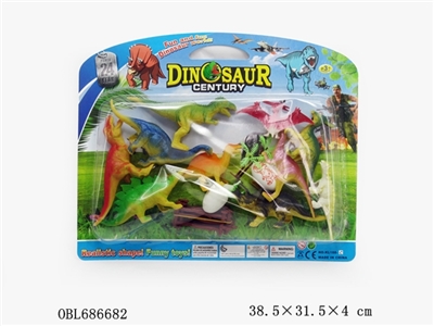 Ten dinosaurs assortments - OBL686682