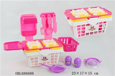 The furnace tank tableware hand basket - OBL686688