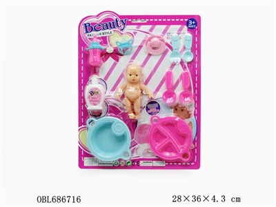 Tableware fittings series with dolls - OBL686716