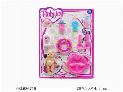 Tableware fittings series with dolls - OBL686719