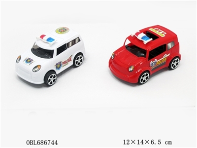 Back to the police car - OBL686744