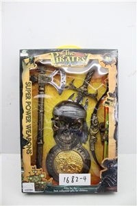 Pirates bronze sword The axe mask shield bows and arrows - OBL686857