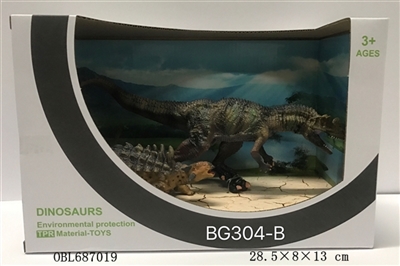 TPR solid simulation dinosaur allosaurus/nail a dragon - OBL687019