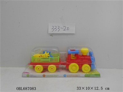 Inertial train elephants giraffes - OBL687083