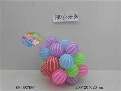 6 cm double color ocean ball - OBL687099