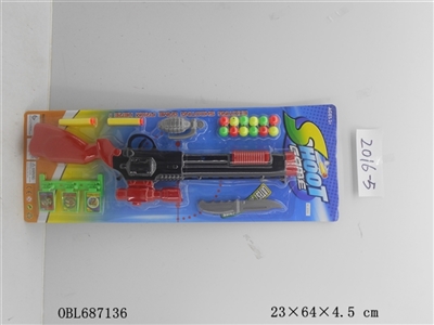 Deformation of soft play ping-pong gun conjoined target 12 goals 1 dao 1 ray 2 Eva - OBL687136