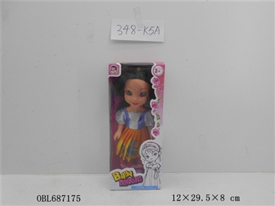 10 inch solid body Disney long hair princess (with light music) - OBL687175