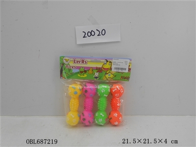 搪塑彩绘棒4只装 - OBL687219