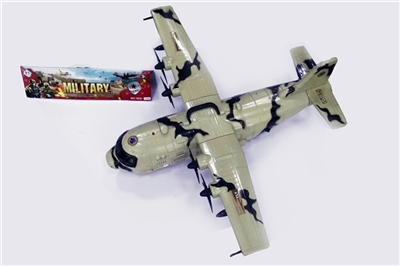 Military suit/slide large transport aircraft (package two button batteries, strip light, sound), sol - OBL688127