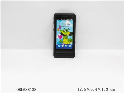 三键仿真音乐手机玩具 - OBL688138