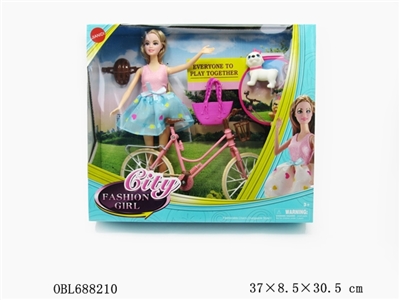 Barbie fashion a bicycle - OBL688210