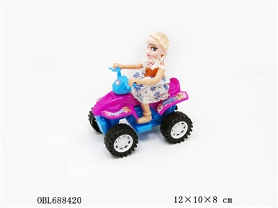 Anchor ice princess sit beach motorcycle - OBL688420