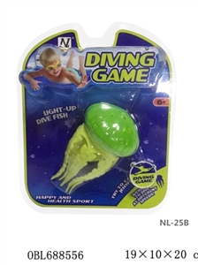 Diving lights jellyfish - OBL688556