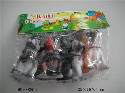 4只庄搪塑猎狗 - OBL688802