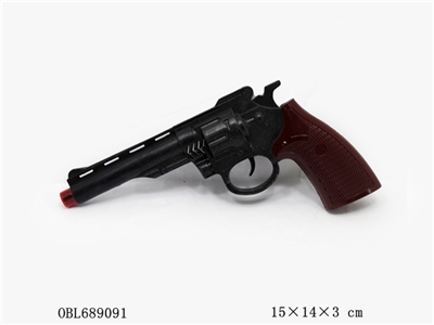 手把棕色左轮火石枪 - OBL689091